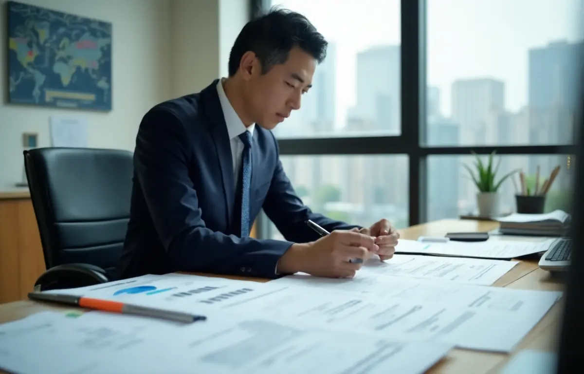 建設業許可を取得するための4つの主な要件（塗床工事業者向け）