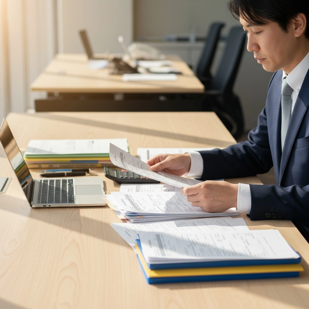 経営事項審査の申請書類と添付資料の詳細