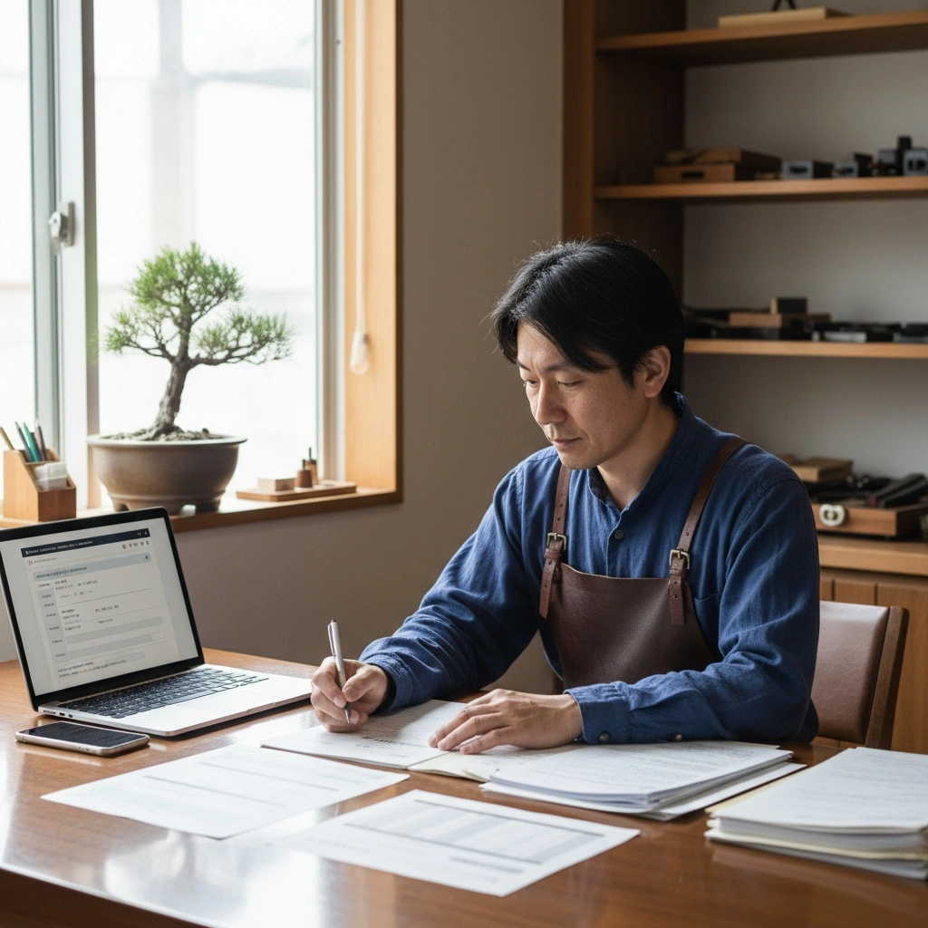 一人親方・個人事業主向け:技能者登録で気をつけたいポイント