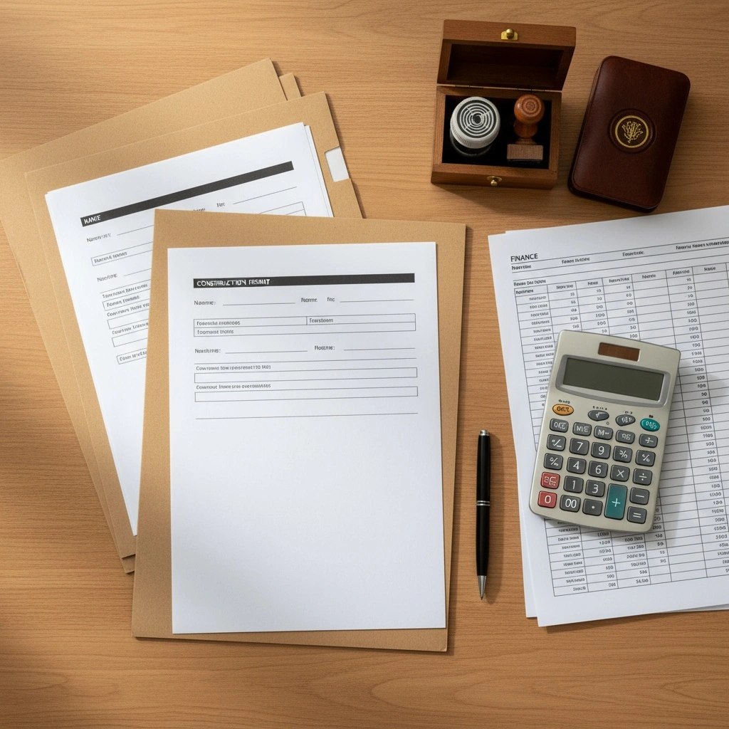 建設業許可申請の手続きと必要書類一覧