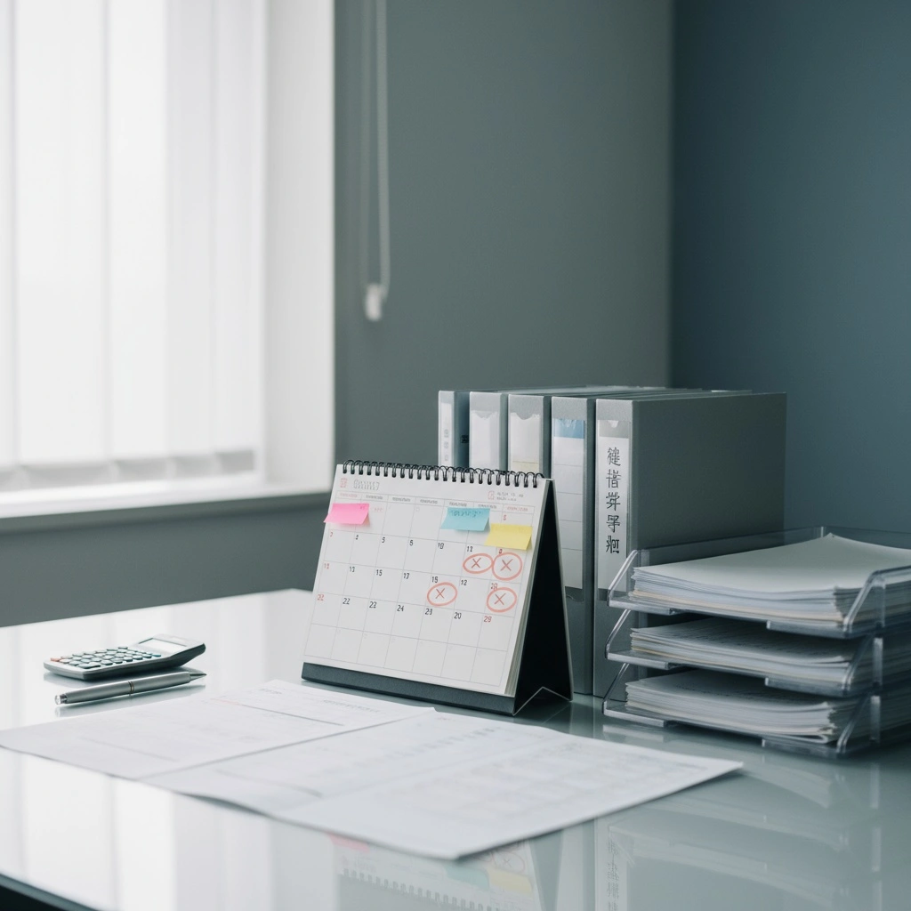 建設業許可変更届の提出期限とスケジュール管理