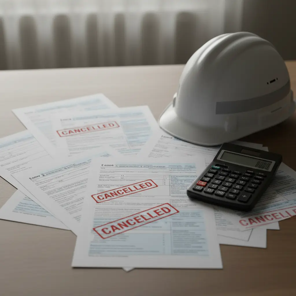 建設業許可が取り消される主な原因と典型的ケース