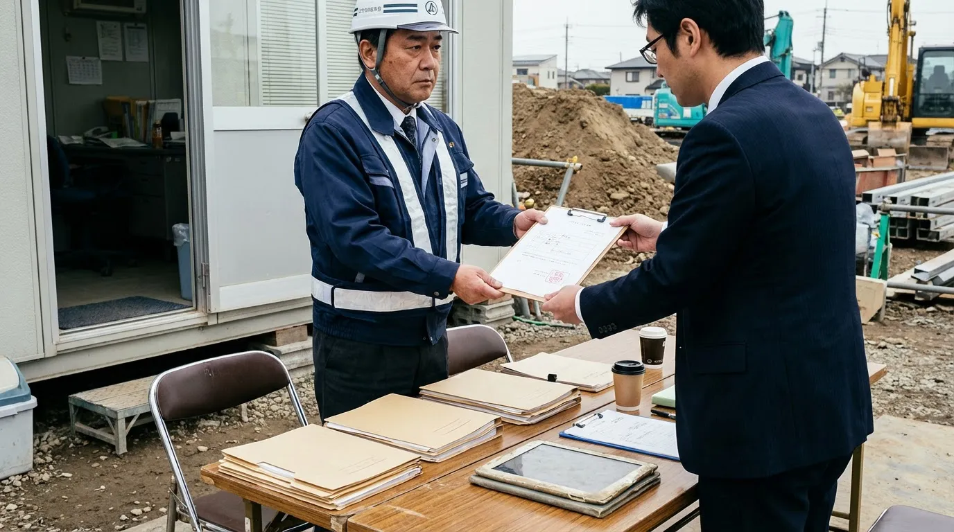 建設業許可違反に対する行政処分と刑事罰の基準