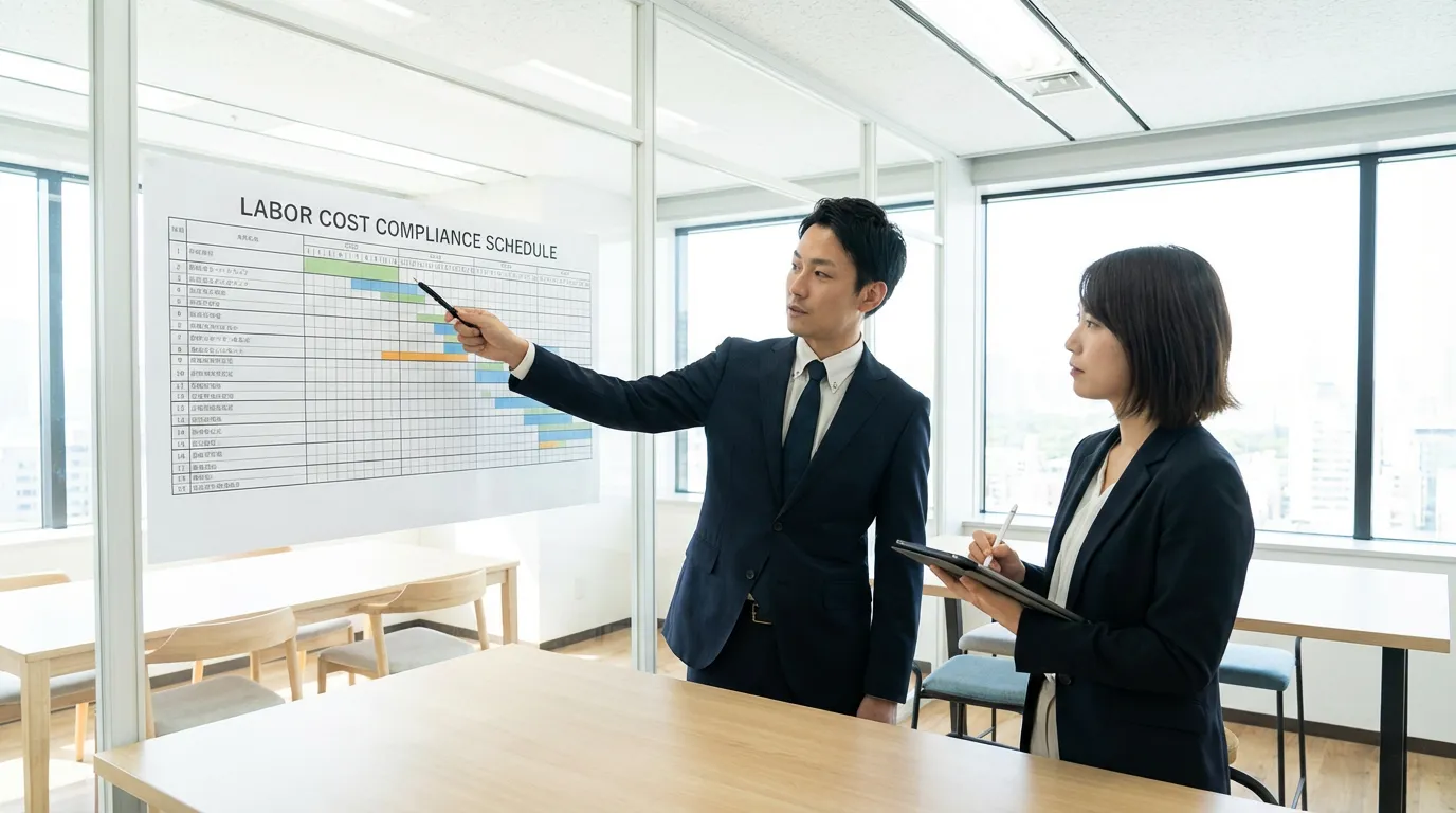 労務費に関する基準の遵守・施行スケジュールと社内対応策