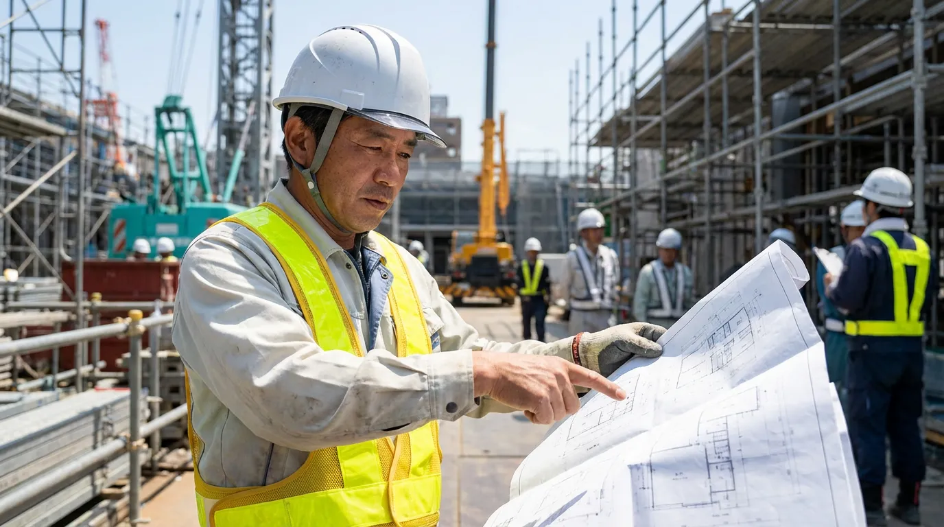 建設業許可における「人工出し」と請負の基本構造