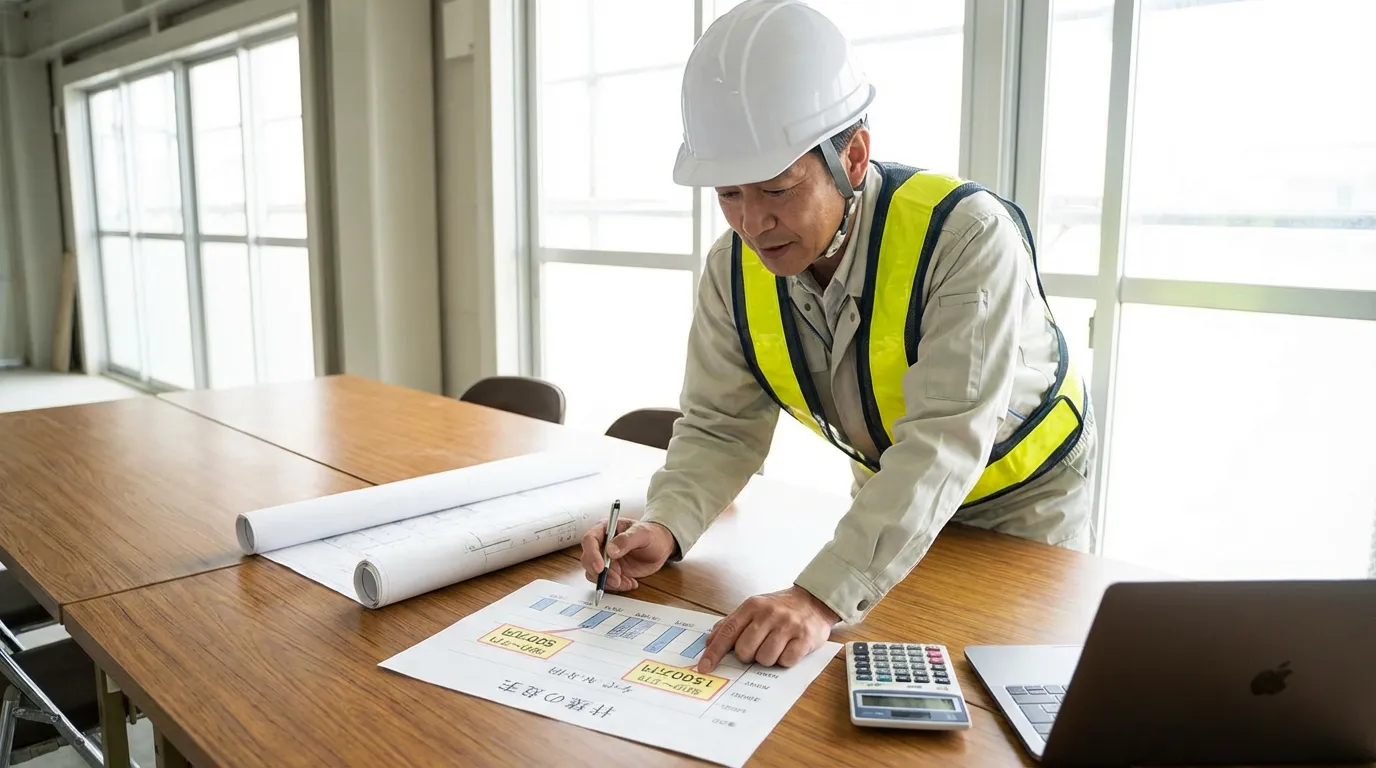 建設業許可が不要な軽微工事と請負金額の判断基準