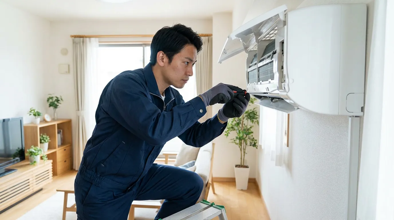 エアコン工事の業種区分：管工事業か電気工事業かの判断基準