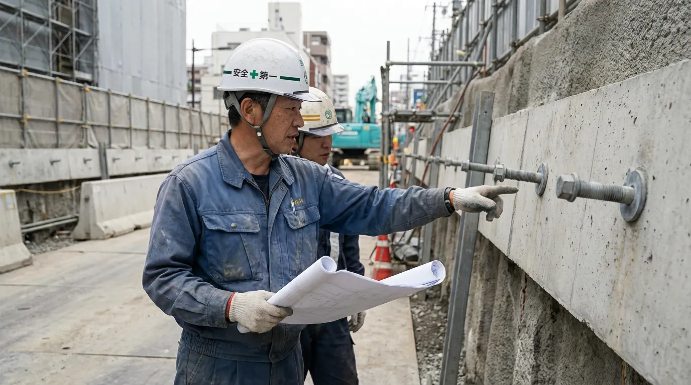 アンカー工事の定義と建設業許可の基本関係