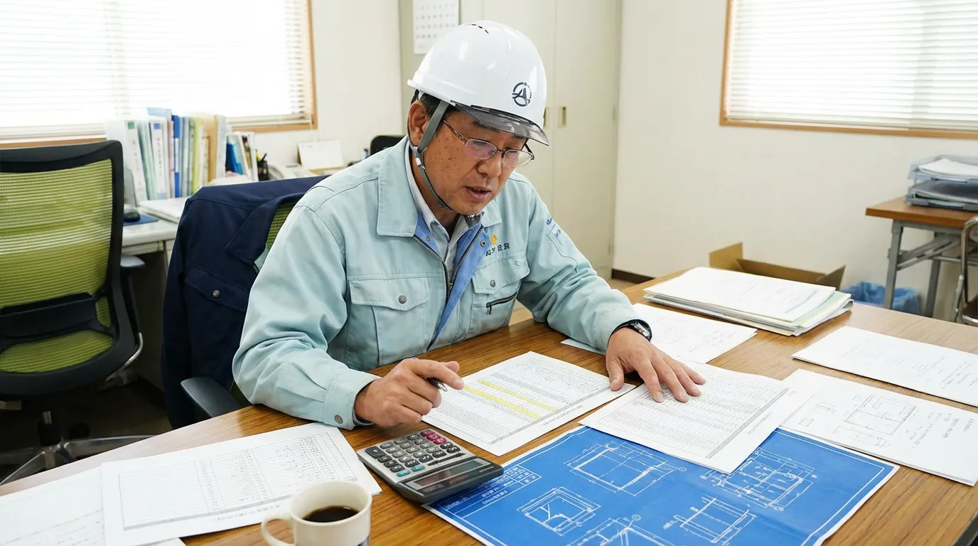 建設業許可における請負金額の算定方法と実務判断（材料費・消費税の扱い）