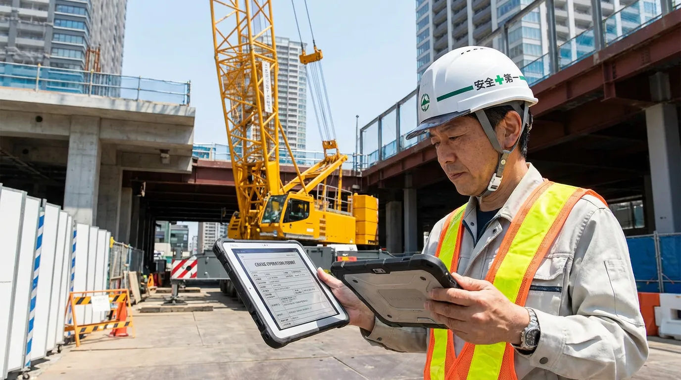 クレーン工事に建設業許可が必要となる条件と判断基準