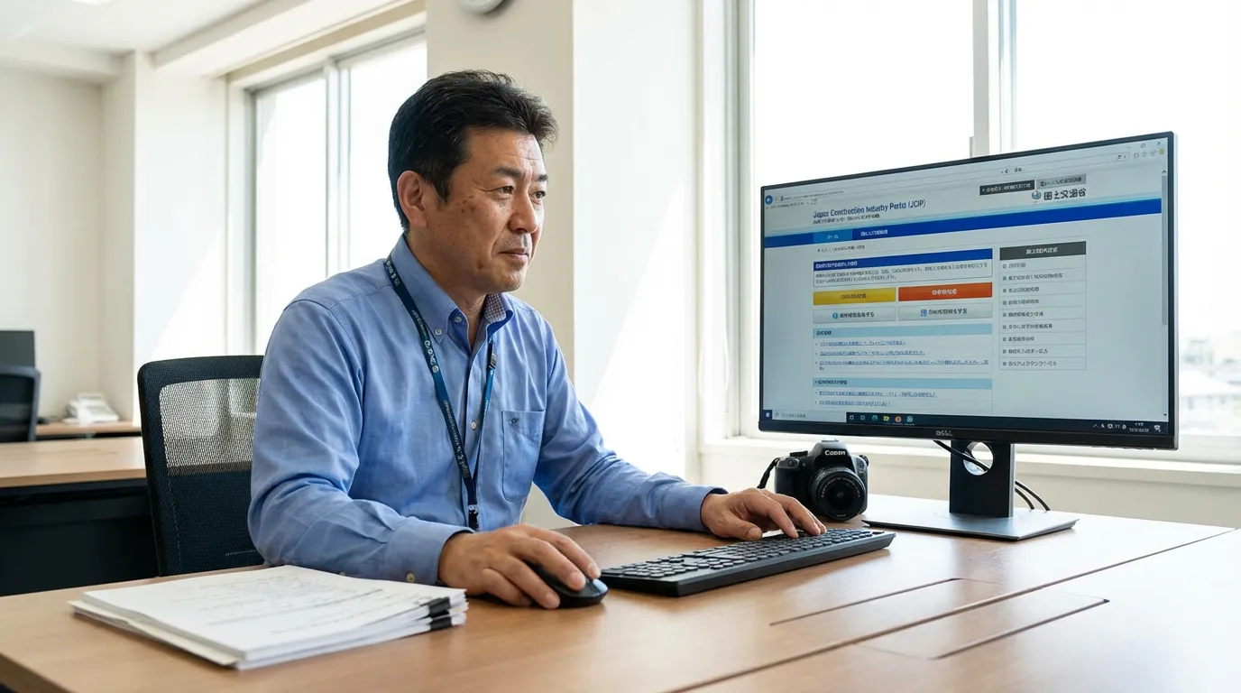 建設業許可電子閲覧システム（JCIP）の概要と利用条件