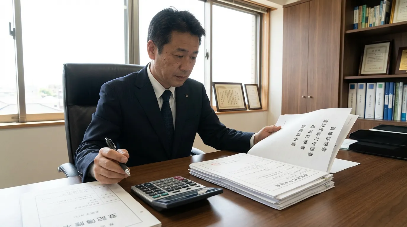 許可取得に必要な金額基準・要件と書類（一般・特定共通）