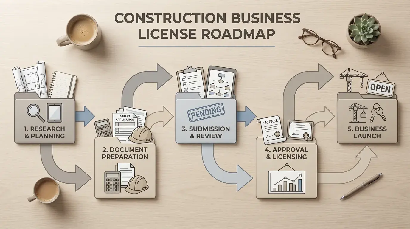 外国人が日本で建設業許可を取得するための基本要件と流れ
