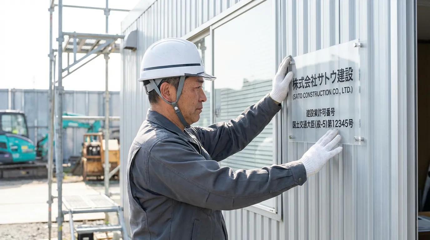 建設業 許可 看板 アクリル - 建設業 許可 看板 アクリルの表示義務と法令基準