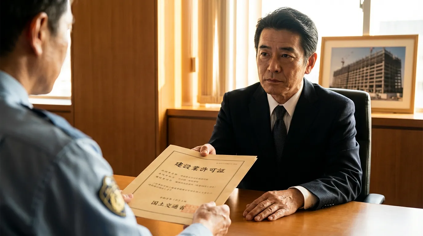 建設業 許可 500 万円 バレる - 発覚後の罰則と行政処分・事業影響