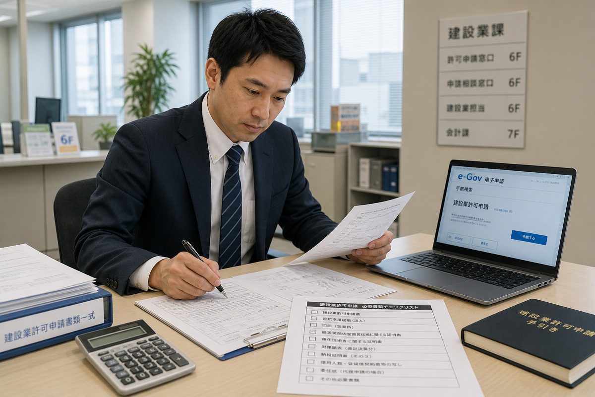 国土交通省 建設業 許可 - 申請手続きの全ステップと費用・審査期間