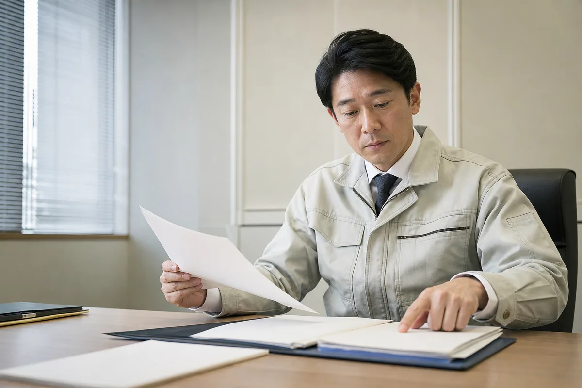埼玉県建設業許可の専任技術者に必要な証明書類を確認する建設業者
