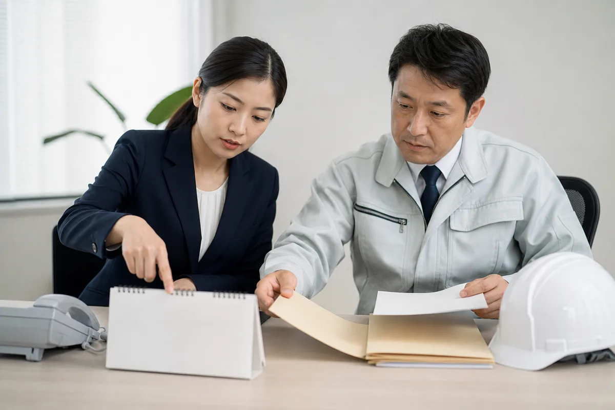 宮城県 建設業 許可の更新期限を確認し、書類を整理する事業者と専門家