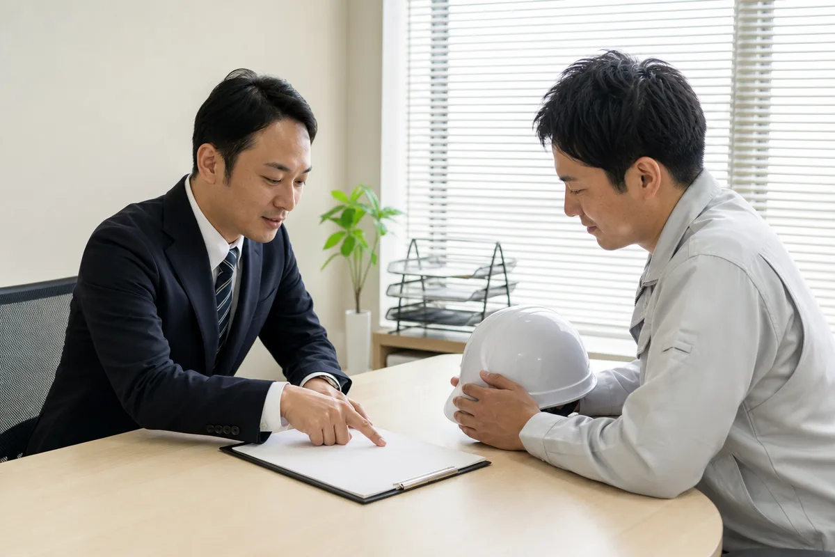 建設業 許可 なしの個別ケースを行政書士に相談する一人親方